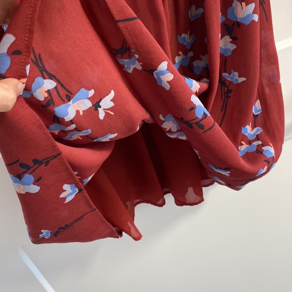 ANN TAYLOR Loft Long Sleeve Dress, Small - Picture 7 of 7